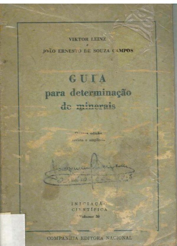 Guia para determinação de minerais